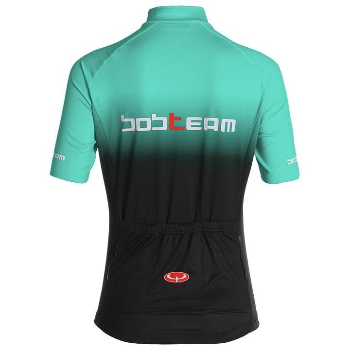 Maillot corto mujer Primadonna verde claro y negro para ciclistas con estilo