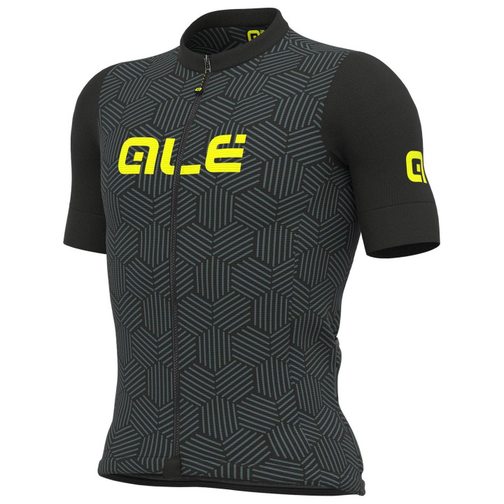 Maillot corto Alé Cross negro: estilo y comodidad para tus rutas en bici