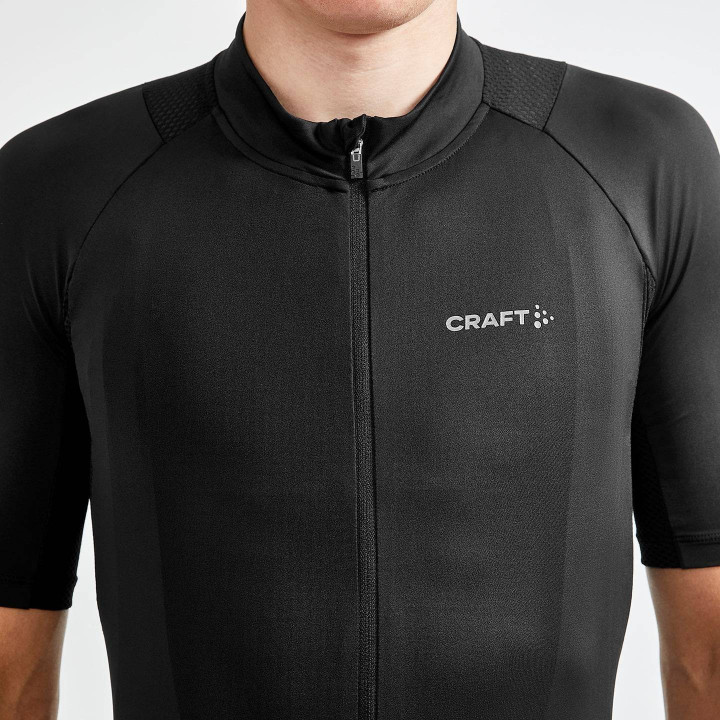 Maillot corto CRAFT ADV Endur negro: comodidad y frescura para ciclistas