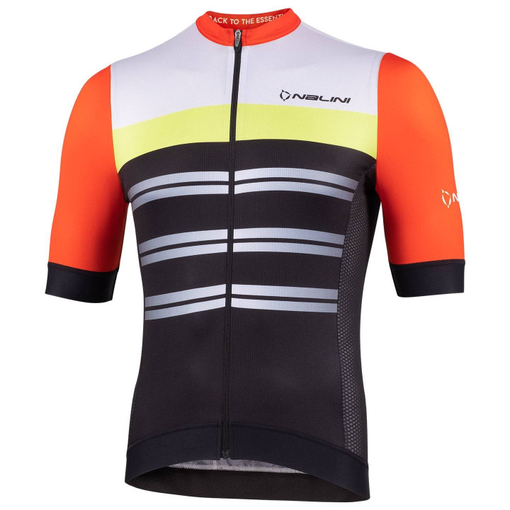 Maillot Seattle rojo y negro NALINI para ciclistas que buscan estilo y comodidad