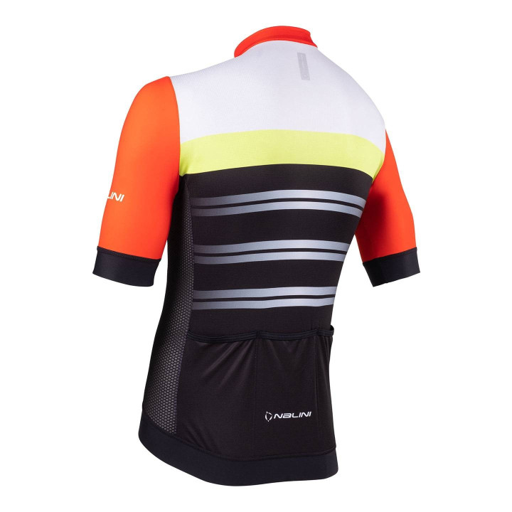 Maillot Seattle rojo y negro NALINI para ciclistas que buscan estilo y comodidad