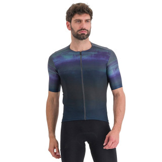 Maillot corto azul oscuro Sportful: comodidad y estilo para ciclistas
