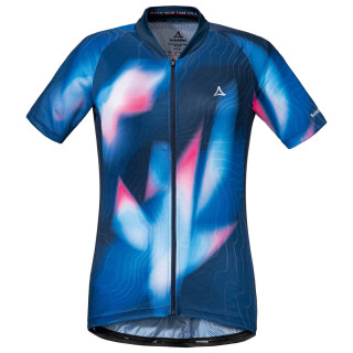 Maillot de Ciclismo Corto para Mujer SCHÖFFEL Vertine en Azul Colorido