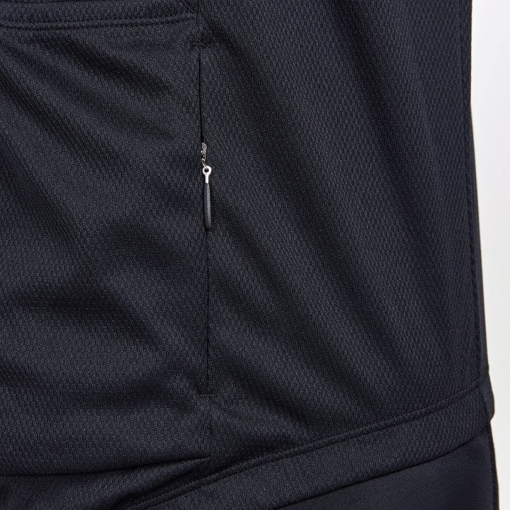 Maillot CRAFT Endurance Logo rojo y negro: comodidad y rendimiento para ciclistas