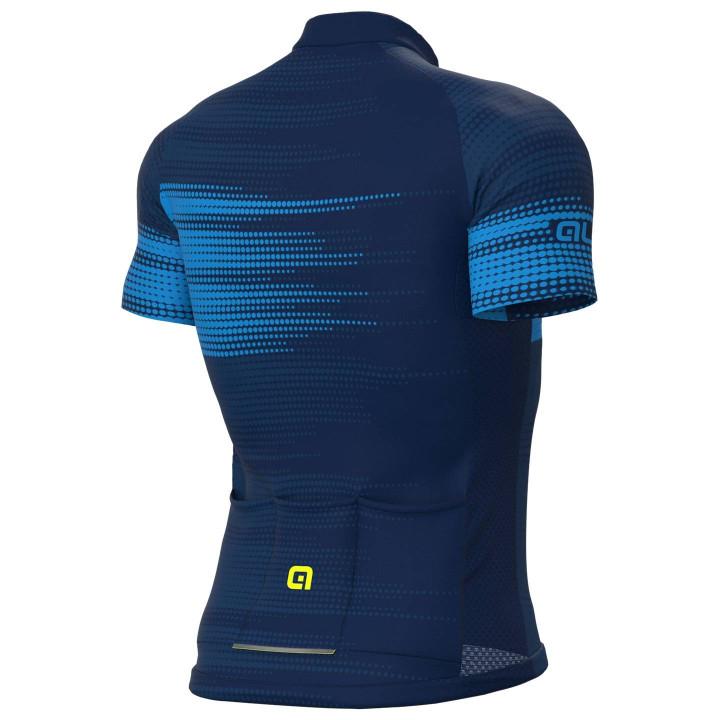 Maillot ALÉ Turbo azul: comodidad y frescura para tus rutas en bici