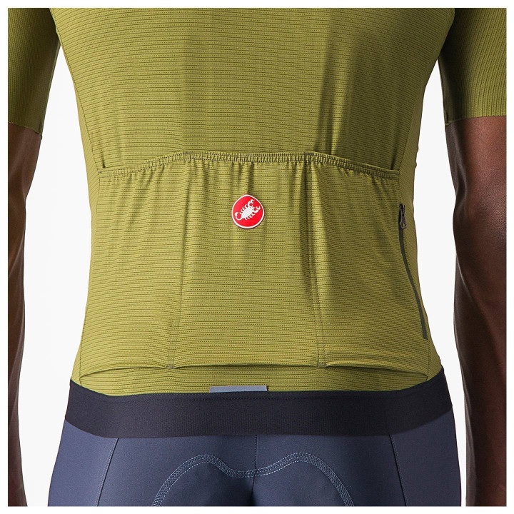 Maillot corto Espresso de CASTELLI: comodidad y frescura para tus rutas en bici
