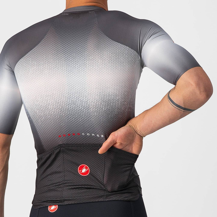 Maillot corto Aero Race 6.0 de CASTELLI: estilo y frescura en cada pedaleo