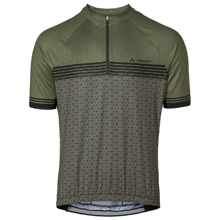 Maillot de ciclismo VAUDE Posta HZ II verde: comodidad y frescura en cada pedalada