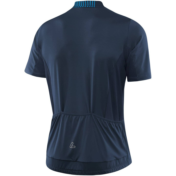 Maillot Cody Mid azul oscuro para ciclistas que buscan comodidad y estilo