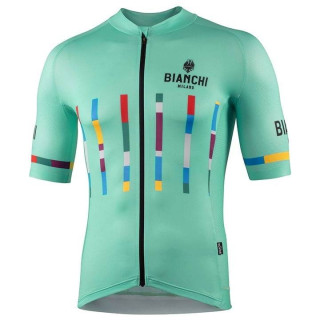 Maillot de ciclismo Fanaco verde de BIANCHI MILANO para pedalear con estilo y comodidad