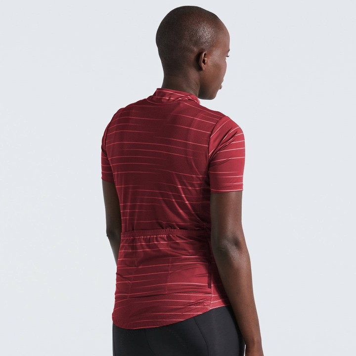 Maillot corto para mujer RBX Mirage en rojo: comodidad y estilo para tus rutas en bici