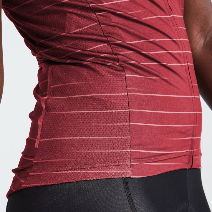 Maillot corto para mujer RBX Mirage en rojo: comodidad y estilo para tus rutas en bici