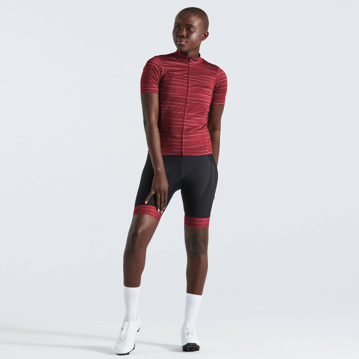 Maillot corto para mujer RBX Mirage en rojo: comodidad y estilo para tus rutas en bici