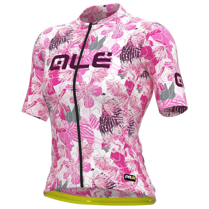 Maillot corto fucsia para mujer ALÉ: comodidad y estilo en cada pedalada