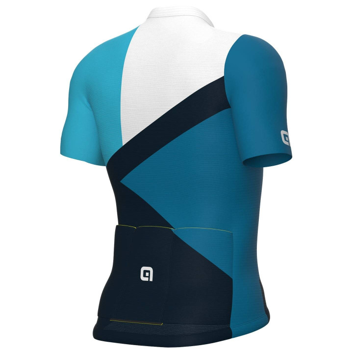 Maillot corto ALÉ Next azul: comodidad y rendimiento para ciclistas