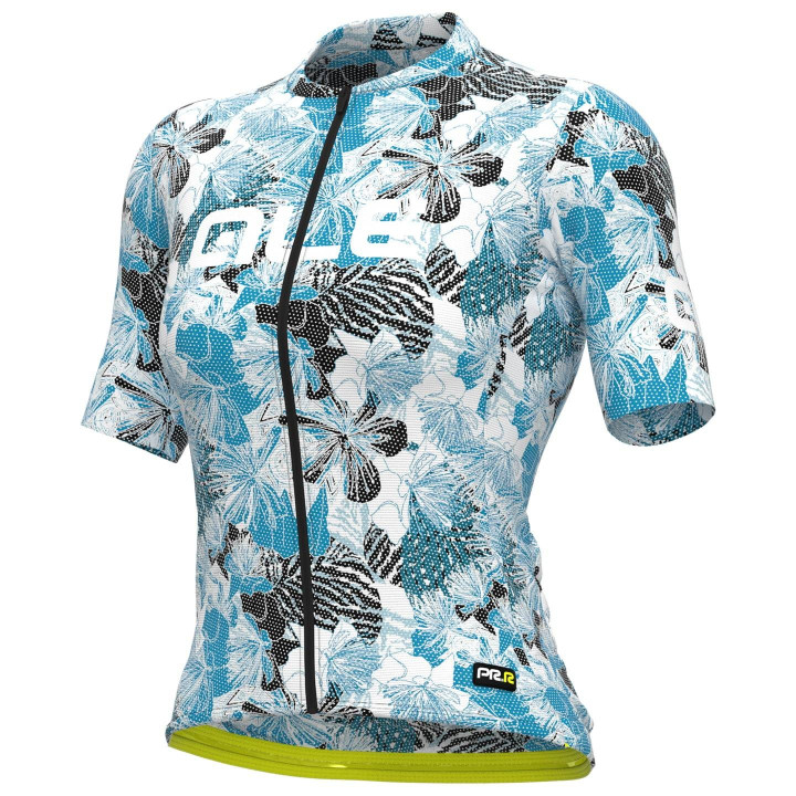 Maillot de ciclismo corto para mujer ALÉ Amazzonia verde, comodidad y estilo en cada pedaleada