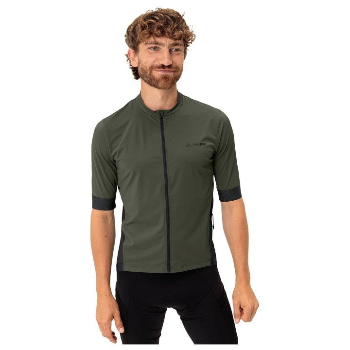 Maillot corto Kuro FZ II oliva de VAUDE, comodidad y estilo para tus rutas