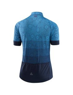 Maillot de ciclismo corto para mujer LÖFFLER en azul oscuro, comodidad y estilo en cada ruta 2