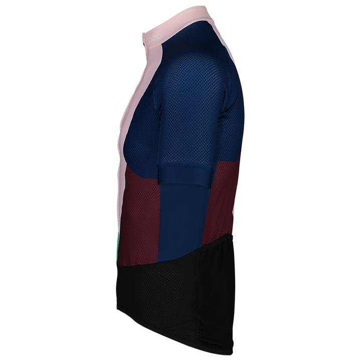 Maillot corto POC Essential Road Print: comodidad y estilo para ciclistas