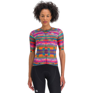 Maillot corto mujer SPORTFUL Glitch Bomber: comodidad y estilo para tus rutas en bici
