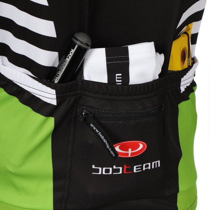 Maillot corto BOBTEAM Performance Line III: estilo y comodidad para tus rutas en bicicleta