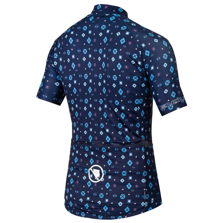 Maillot de ciclismo corto ENDURA Supercraft azul, fresco y cómodo para cualquier aventura