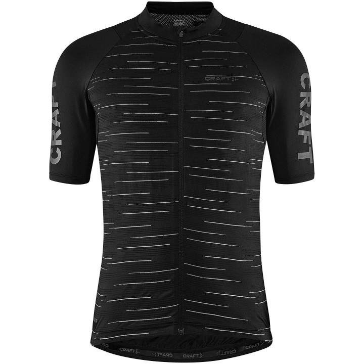 Maillot de ciclismo corto CRAFT ADV Endur Lumen negro, comodidad y estilo en cada pedalada