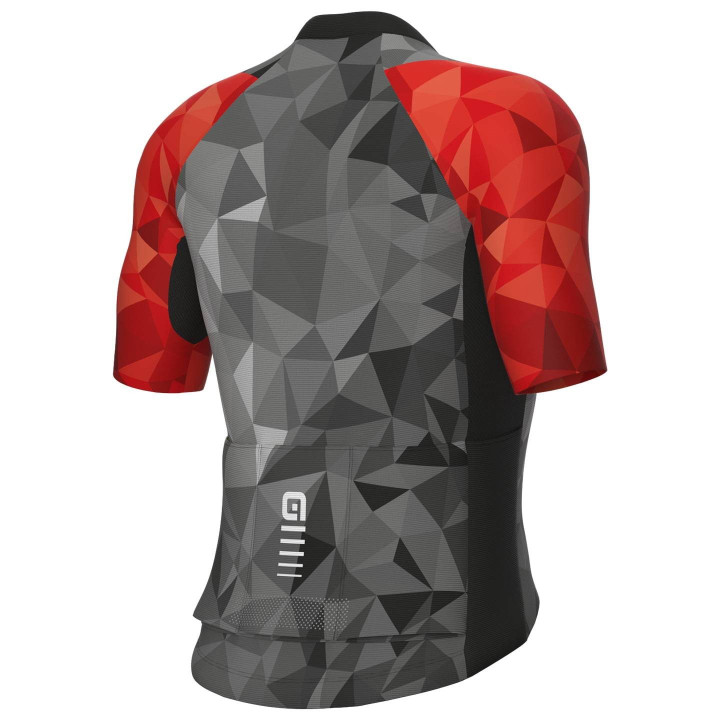 Maillot corto Alé Valley negro: comodidad y rendimiento para ciclistas