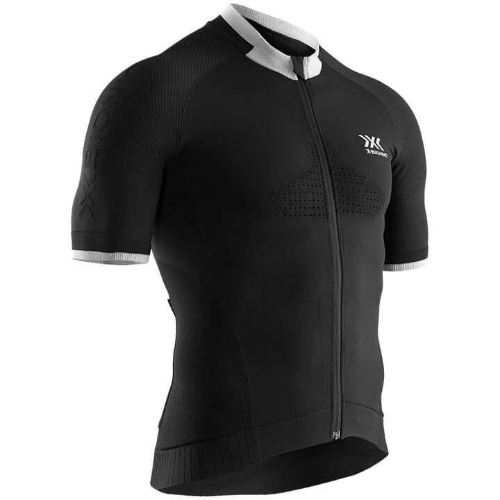 Maillot corto X-BIONIC Regulator Race negro: comodidad y frescura para ciclistas