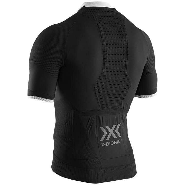 Maillot corto X-BIONIC Regulator Race negro: comodidad y frescura para ciclistas