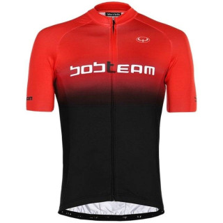 Maillot de ciclismo Primo rojo y negro: comodidad y estilo en cada pedalada