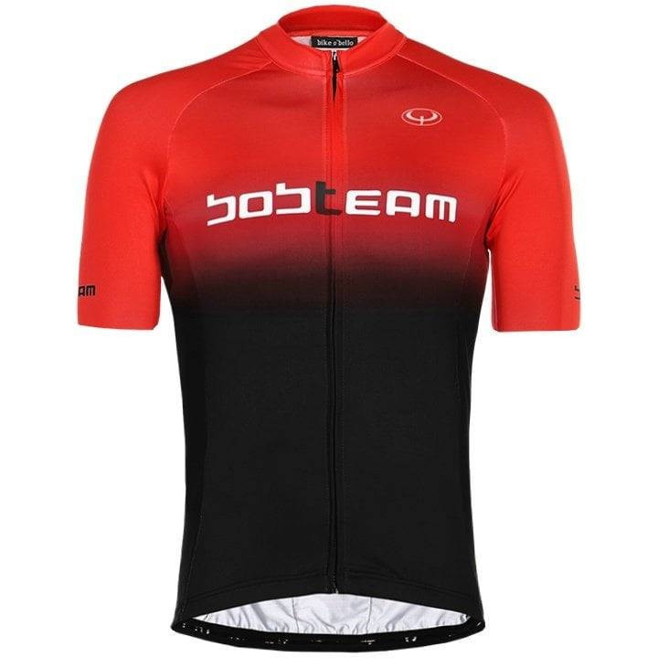 Maillot de ciclismo Primo rojo y negro: comodidad y estilo en cada pedalada