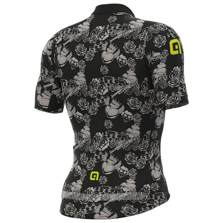 Maillot de Ciclismo Corto Las Vegas Negro de ALÉ: Comodidad y Estilo para tus Rutas