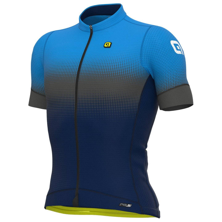 Maillot de ciclismo corto ALÉ Gradient azul: comodidad y estilo para tus rutas