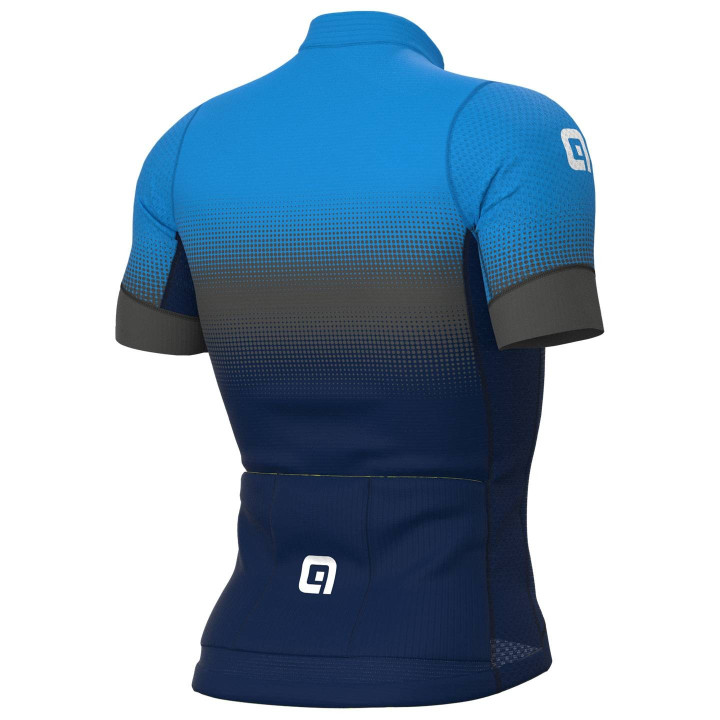 Maillot de ciclismo corto ALÉ Gradient azul: comodidad y estilo para tus rutas