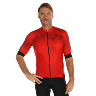 Maillot de ciclismo NALINI Helsinki 1952 en rojo y negro, estilo y comodidad para tus rutas