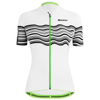 Maillot de ciclismo corto para mujer SANTINI: comodidad y estilo en cada pedaleada