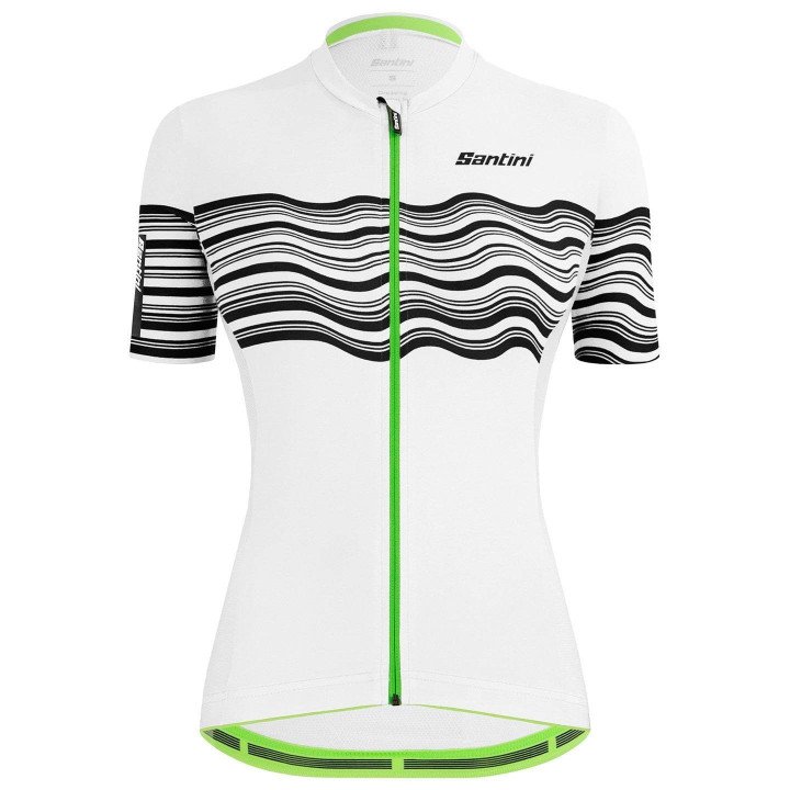 Maillot de ciclismo corto para mujer SANTINI: comodidad y estilo en cada pedaleada