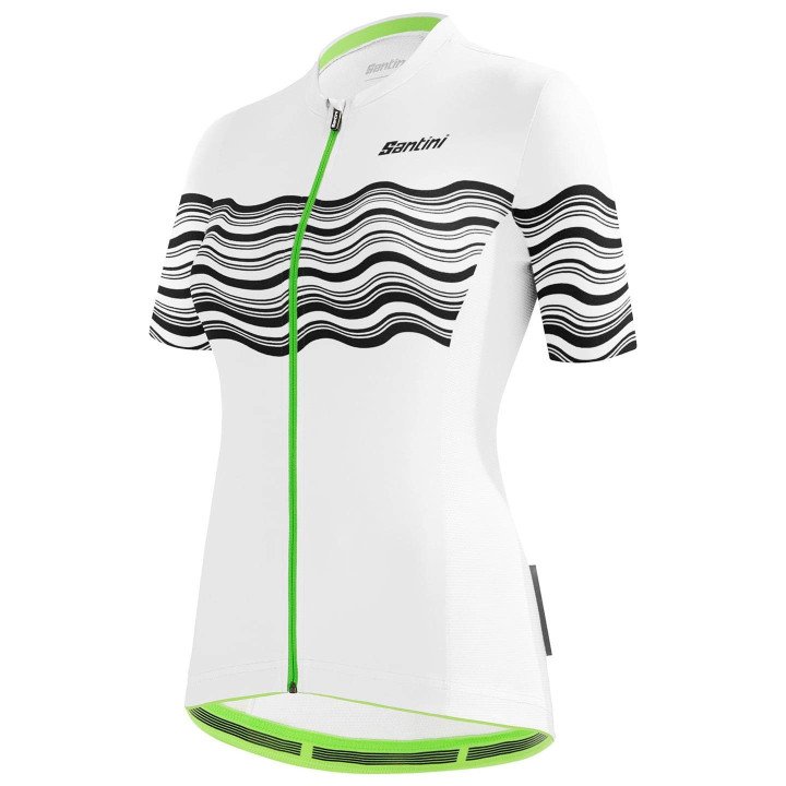 Maillot de ciclismo corto para mujer SANTINI: comodidad y estilo en cada pedaleada