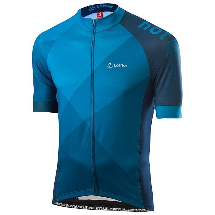 Maillot LÖFFLER Hotbond azul: comodidad y frescura para tus rutas en bici