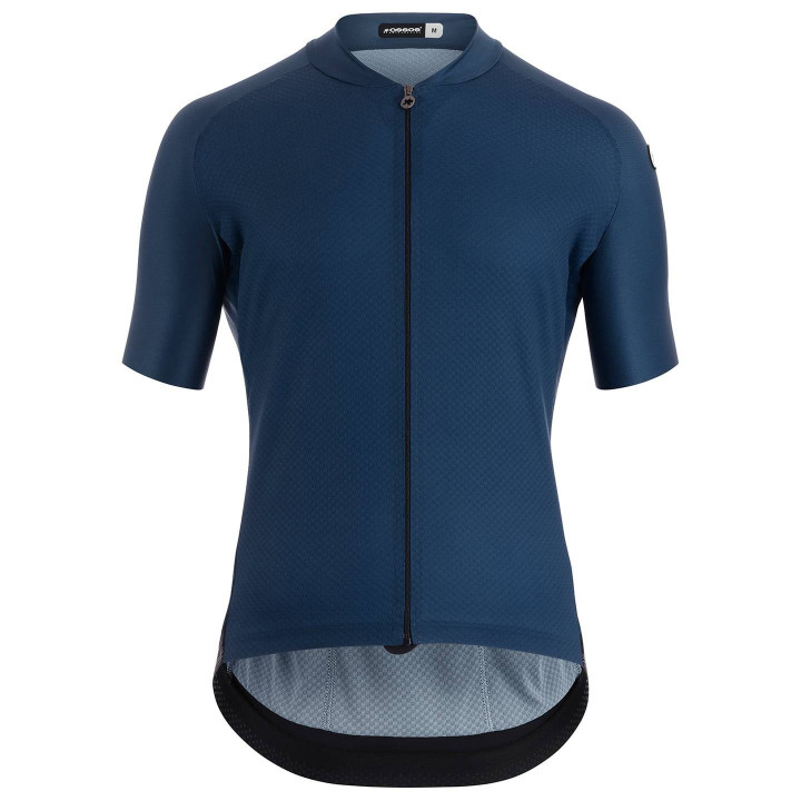 Maillot corto ASSOS Mille GT C2 EVO azul para ciclistas que buscan comodidad y frescura