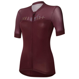 Maillot de ciclismo corto para mujer RH+ en lila, comodidad y estilo en cada pedalada