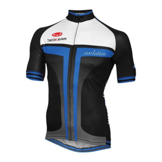 Maillot BOBTEAM Evolution 2.0 en azul y negro para ciclistas que buscan estilo y comodidad