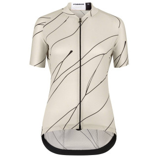 Maillot corto para mujer ASSOS Uma GT C2 EVO Ultra Blood beige, comodidad y estilo en cada pedalada