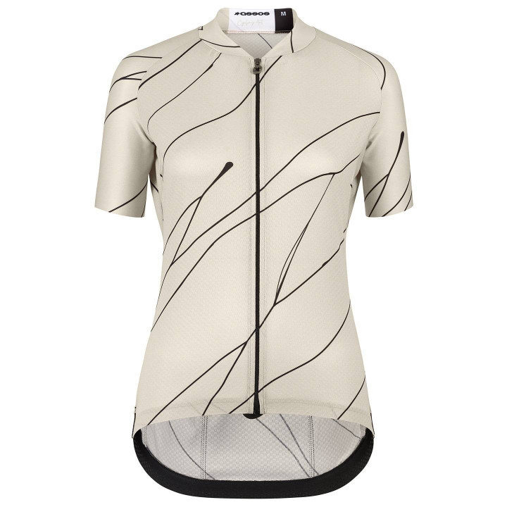 Maillot corto para mujer ASSOS Uma GT C2 EVO Ultra Blood beige, comodidad y estilo en cada pedalada