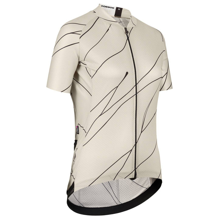 Maillot corto para mujer ASSOS Uma GT C2 EVO Ultra Blood beige, comodidad y estilo en cada pedalada