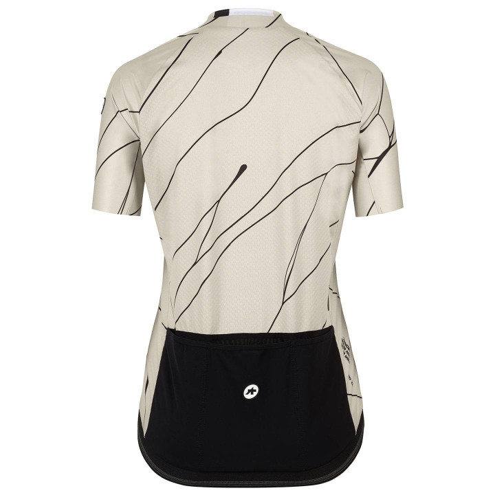 Maillot corto para mujer ASSOS Uma GT C2 EVO Ultra Blood beige, comodidad y estilo en cada pedalada