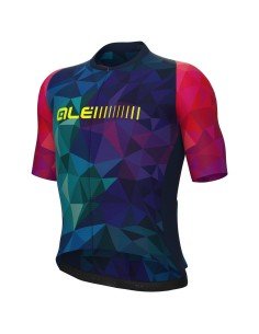 Maillot corto Alé Valley azul oscuro: comodidad y estilo para tus rutas en bici