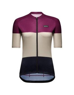 Maillot corto de ciclismo para mujer Spirit Stripes de GORE WEAR, cómodo y colorido