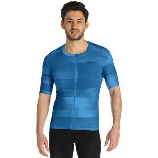 Maillot corto Aero azul CRAFT: comodidad y frescura para tus rutas en bici